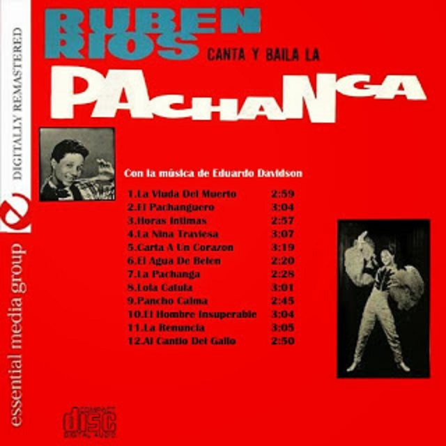 Portada y Contra-Portada del disco LP, originál de "La Pachanga"
